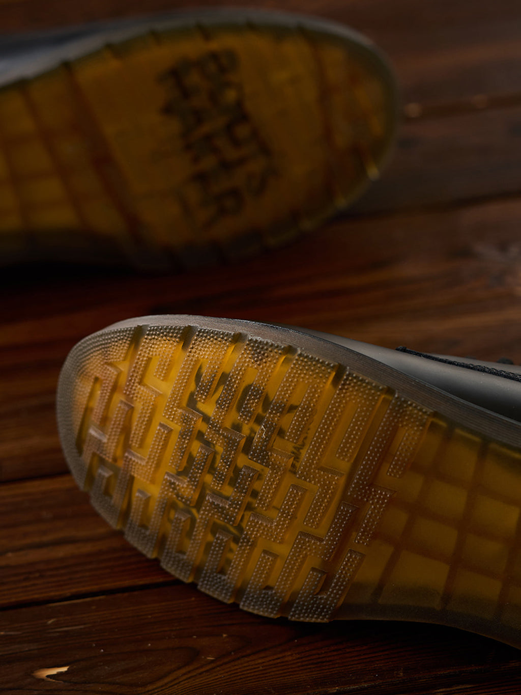 Black Genuine Leather Work Shoes