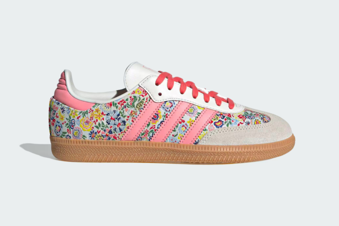London Floral Embroidered Sneakers