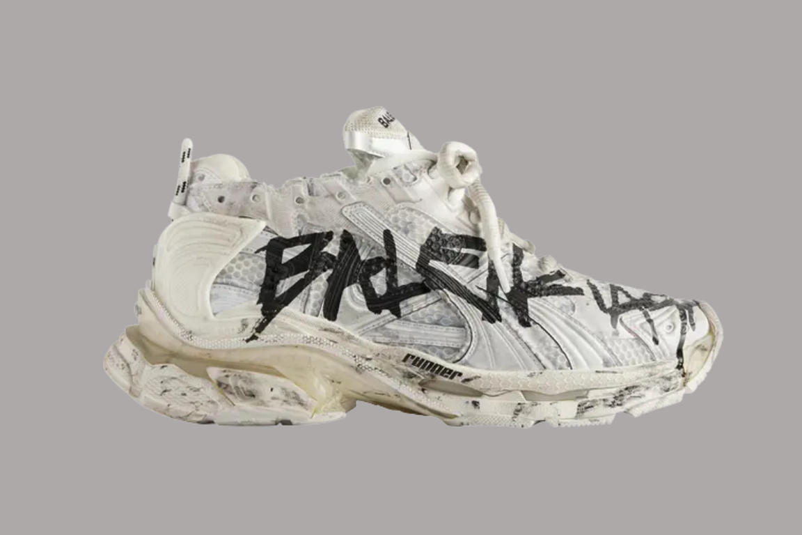 BLCG Track White Graffiti