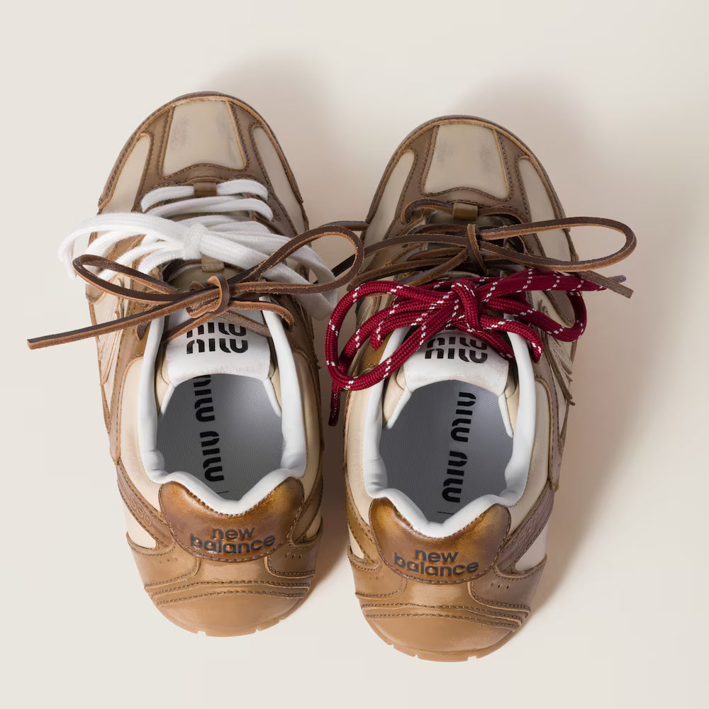 530 SL Runner – Deco’ Calf Leather & Suede Edition (Cinnamon / Travertine Gray)