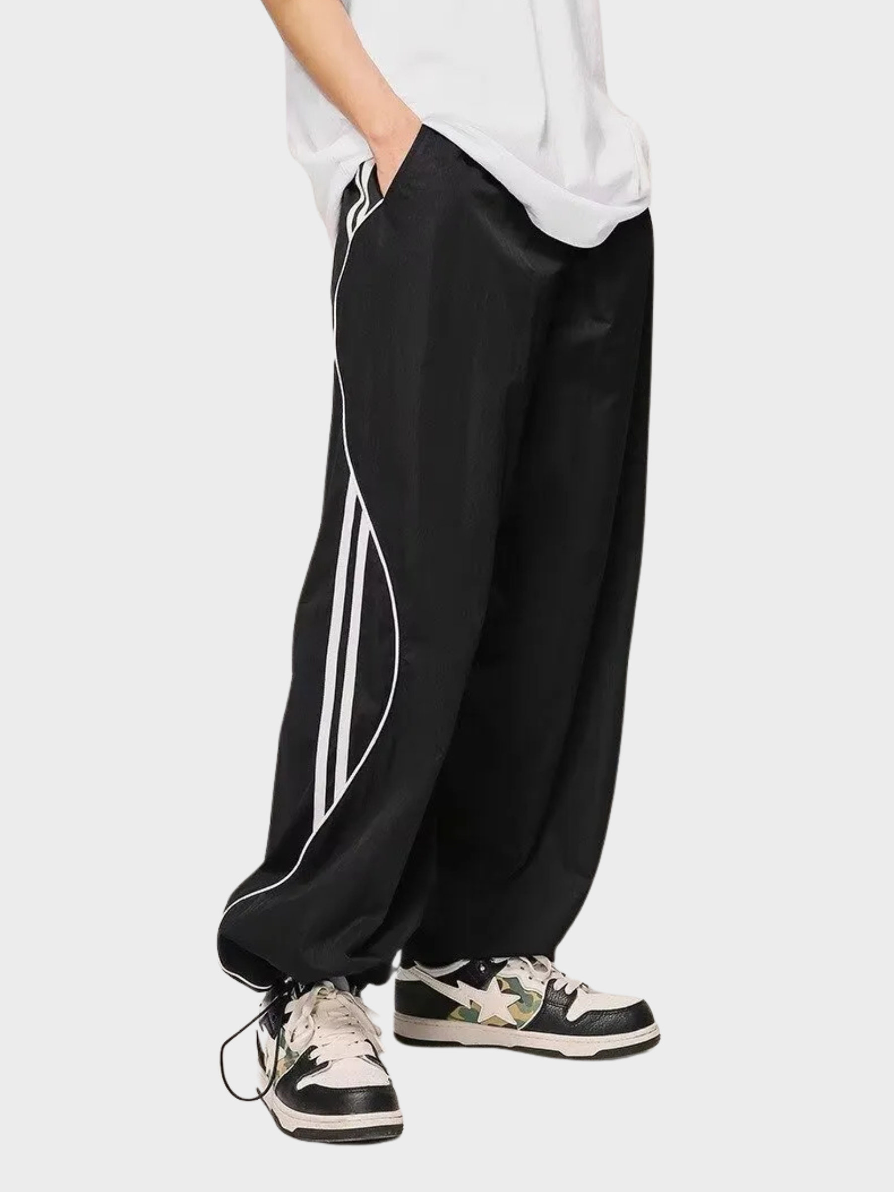 Amalfi® Striped Tech Joggers