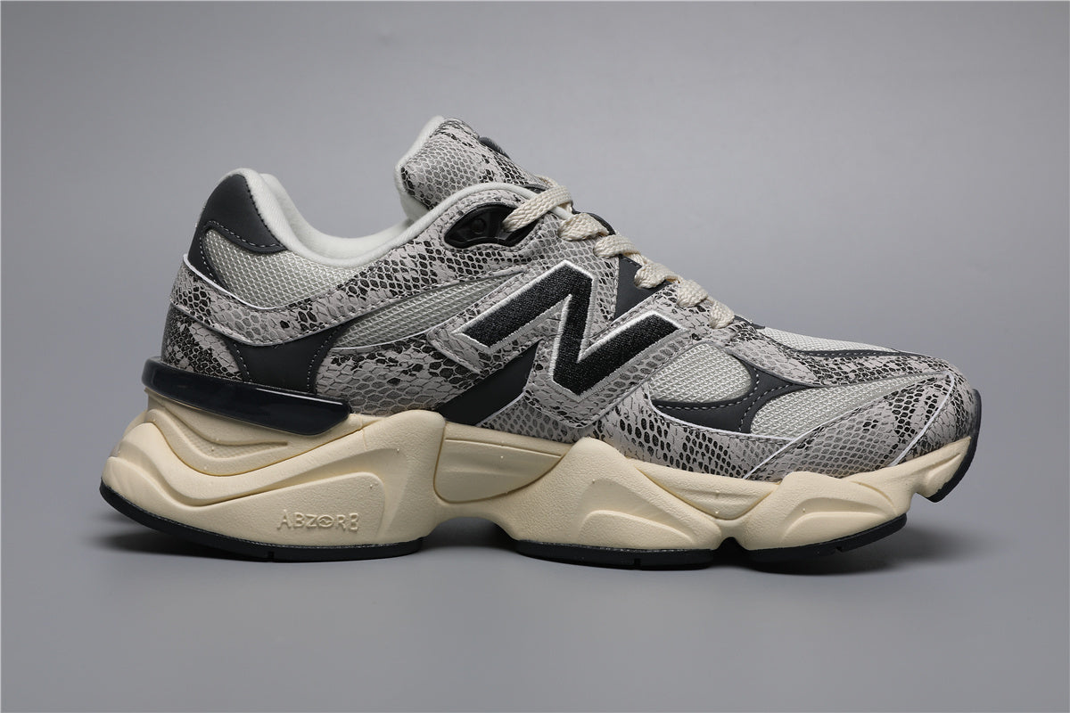 NB 9060 Black Gray Snake Pattern SNA