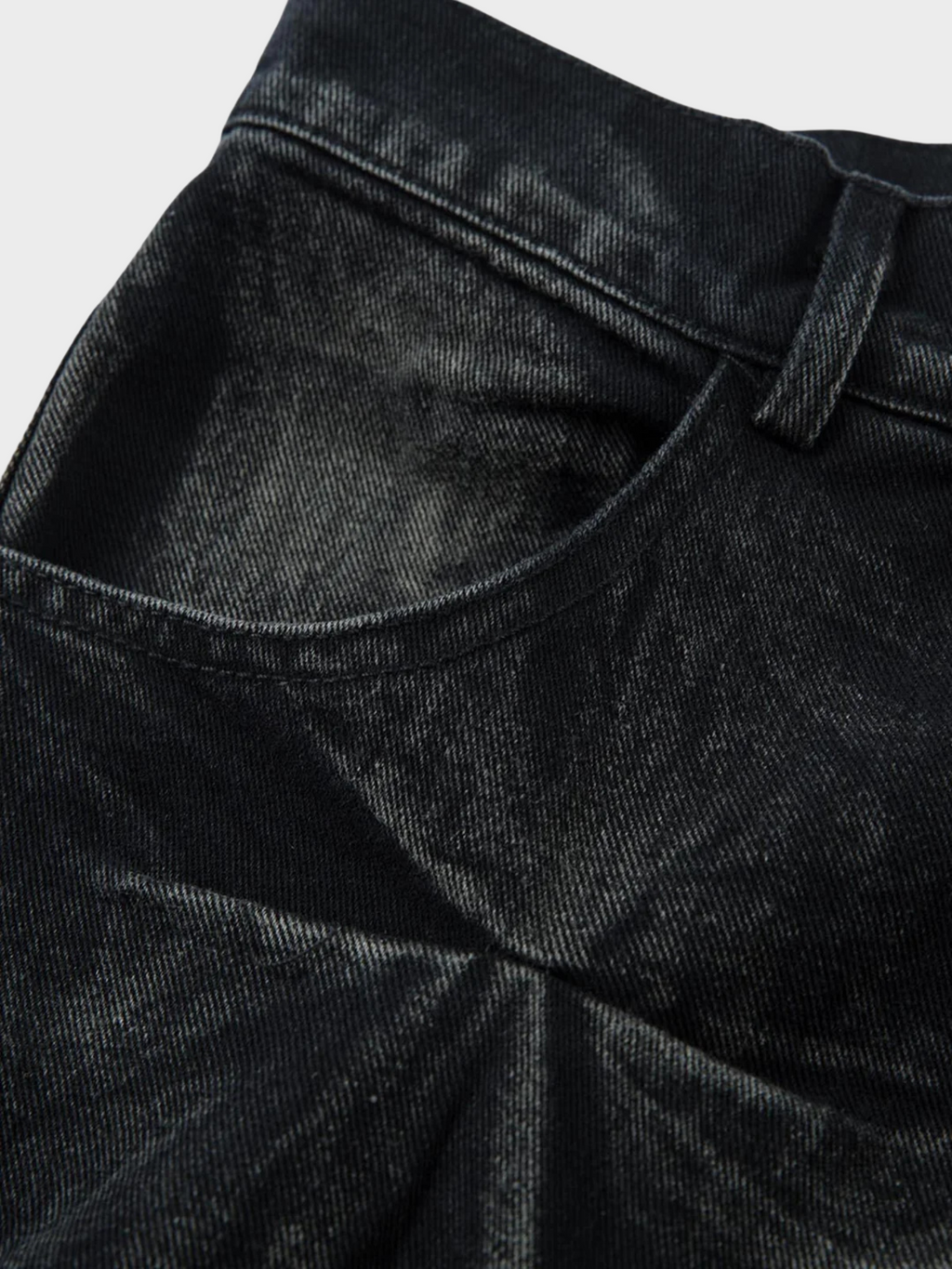 Amalfi® Vintage Pleated Wash Jeans