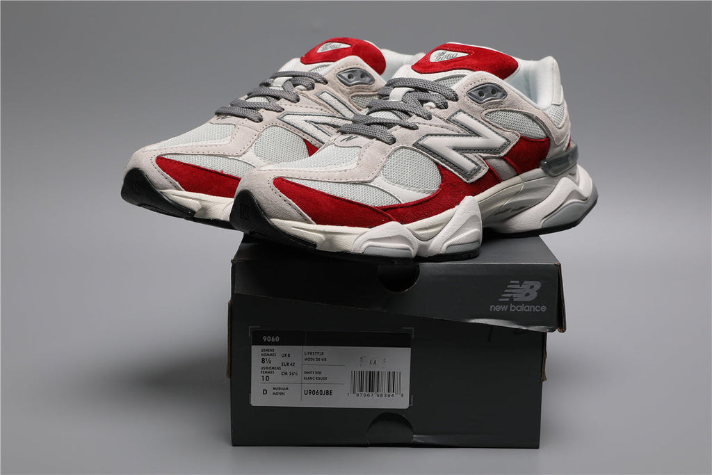 NB 9060 White Red JBE
