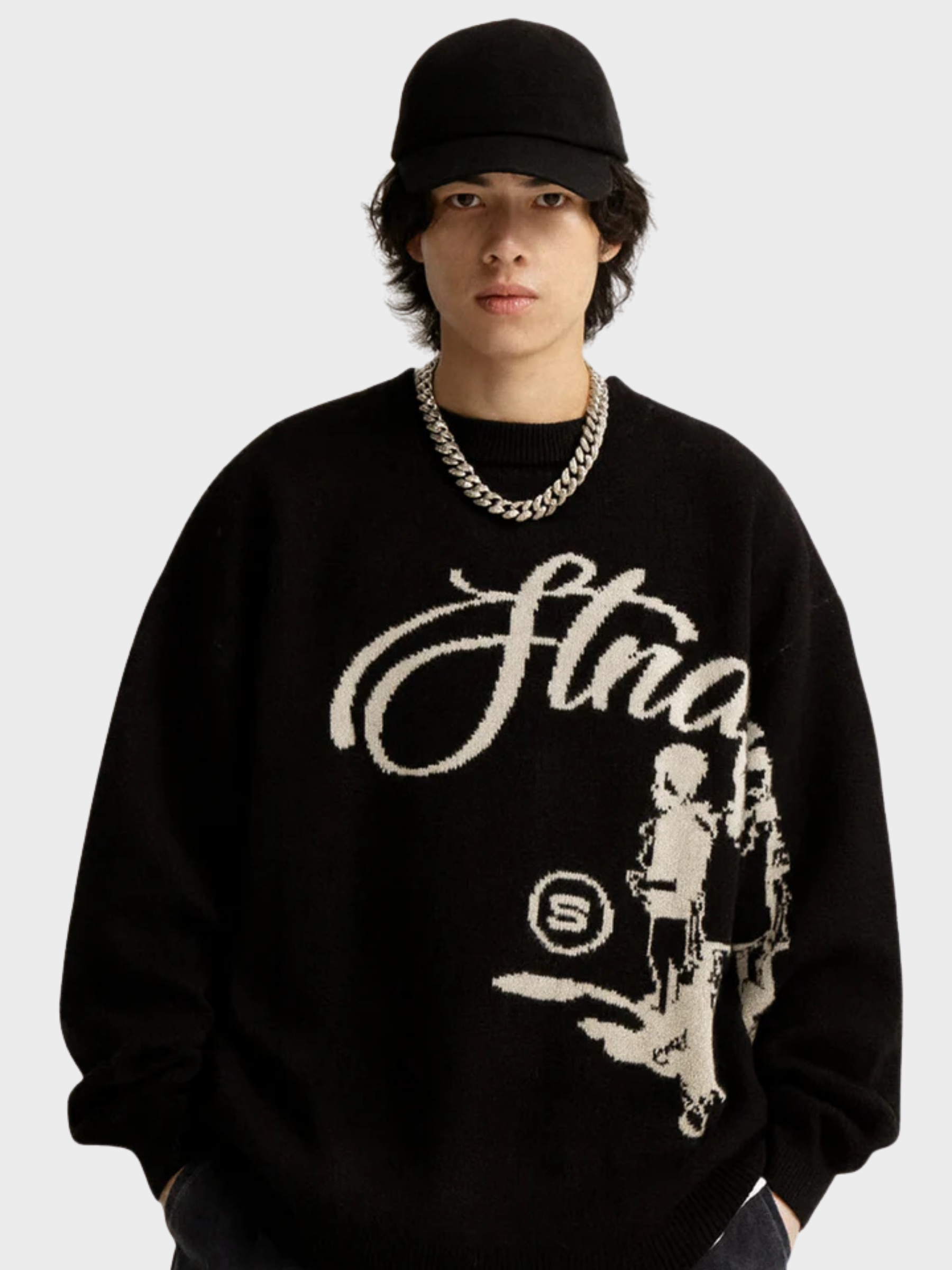 Urban Stride Knit Sweater