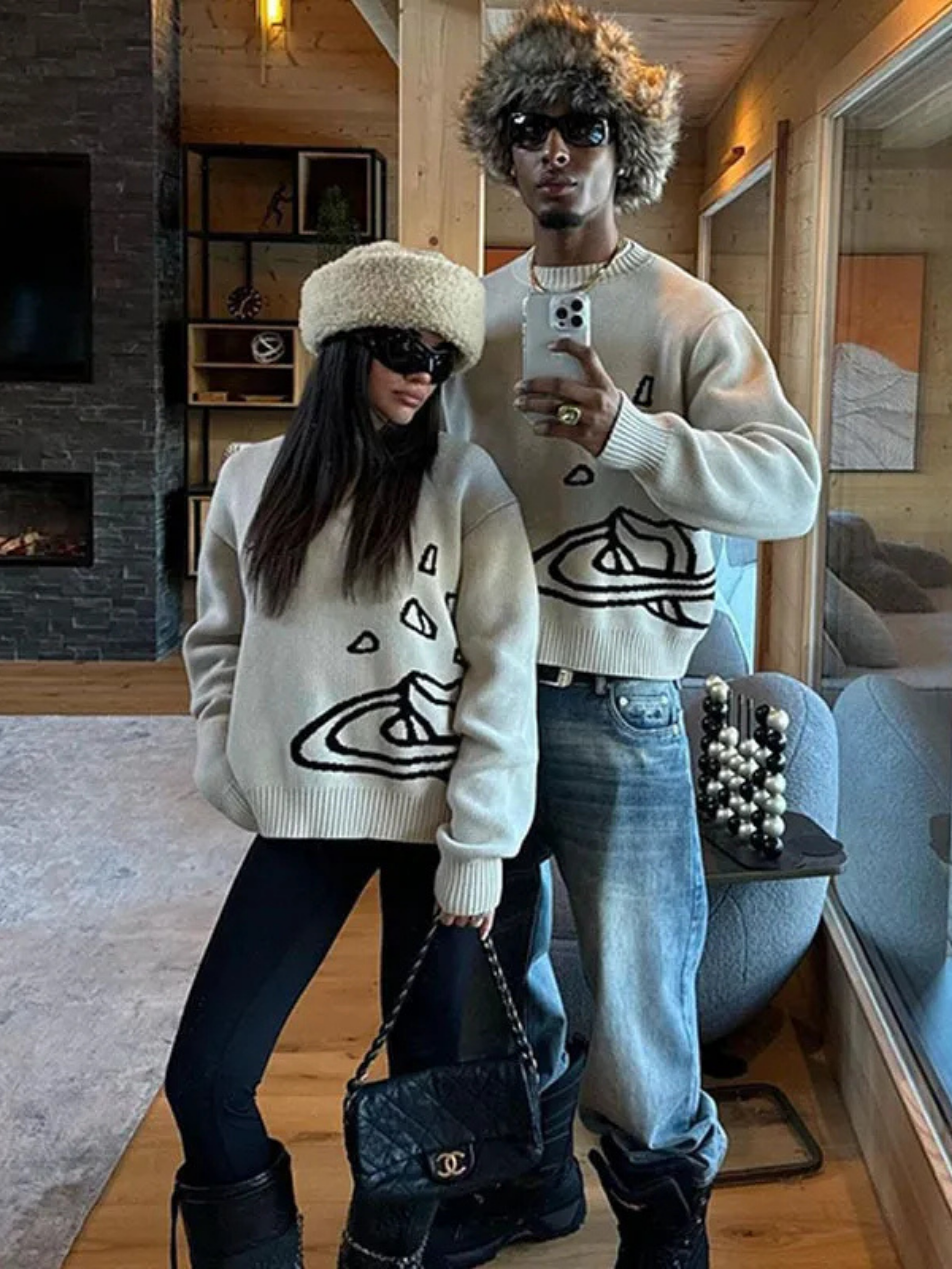 Amalfi Orbit Knit Sweater