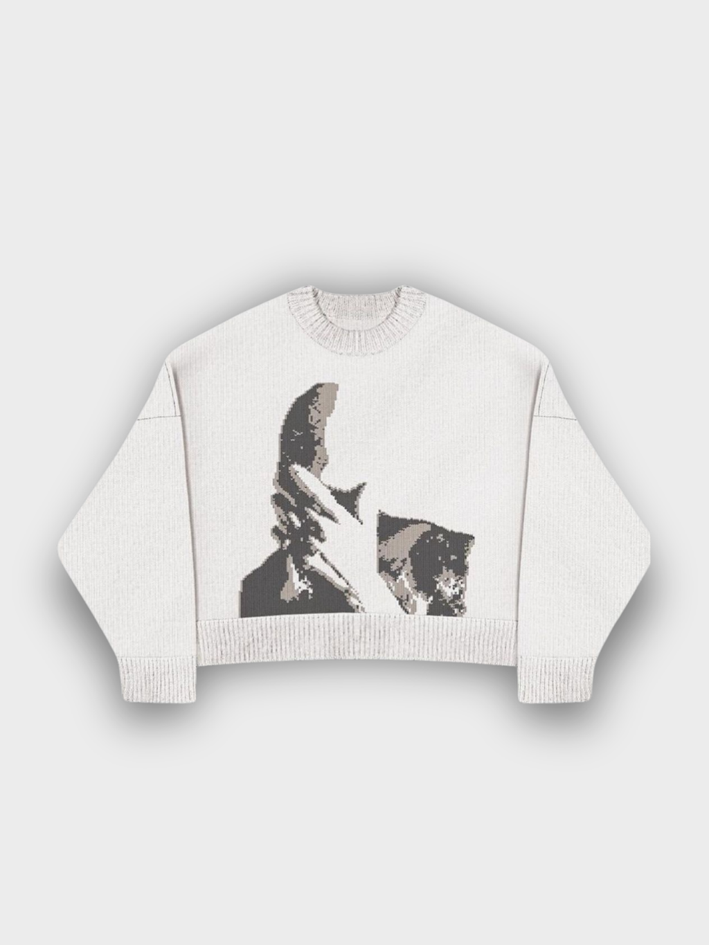 Hidden Visage Knit Sweater
