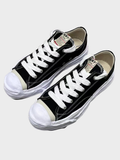 Distorted Canvas Low Sneakers