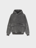 Eclipse Washed Deconstructed Hoodie