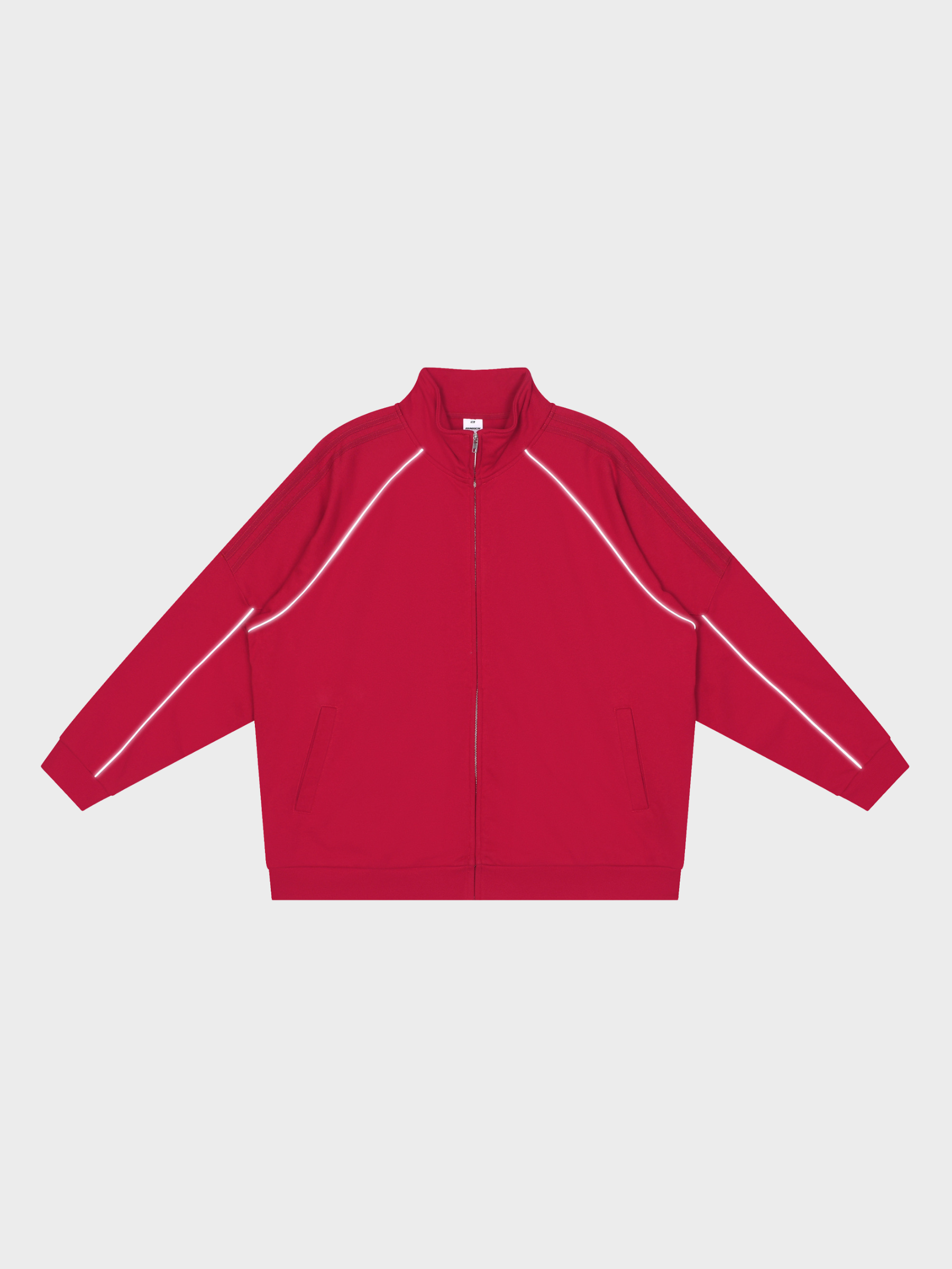 Amalfi Reflective Track Zip Jacket