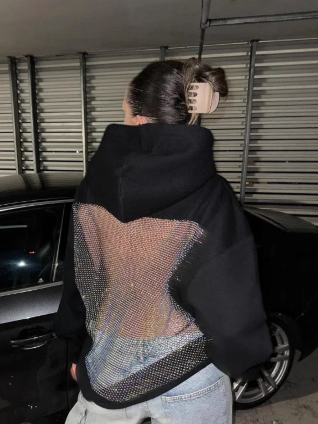 Eclipse Mesh Back Hoodie