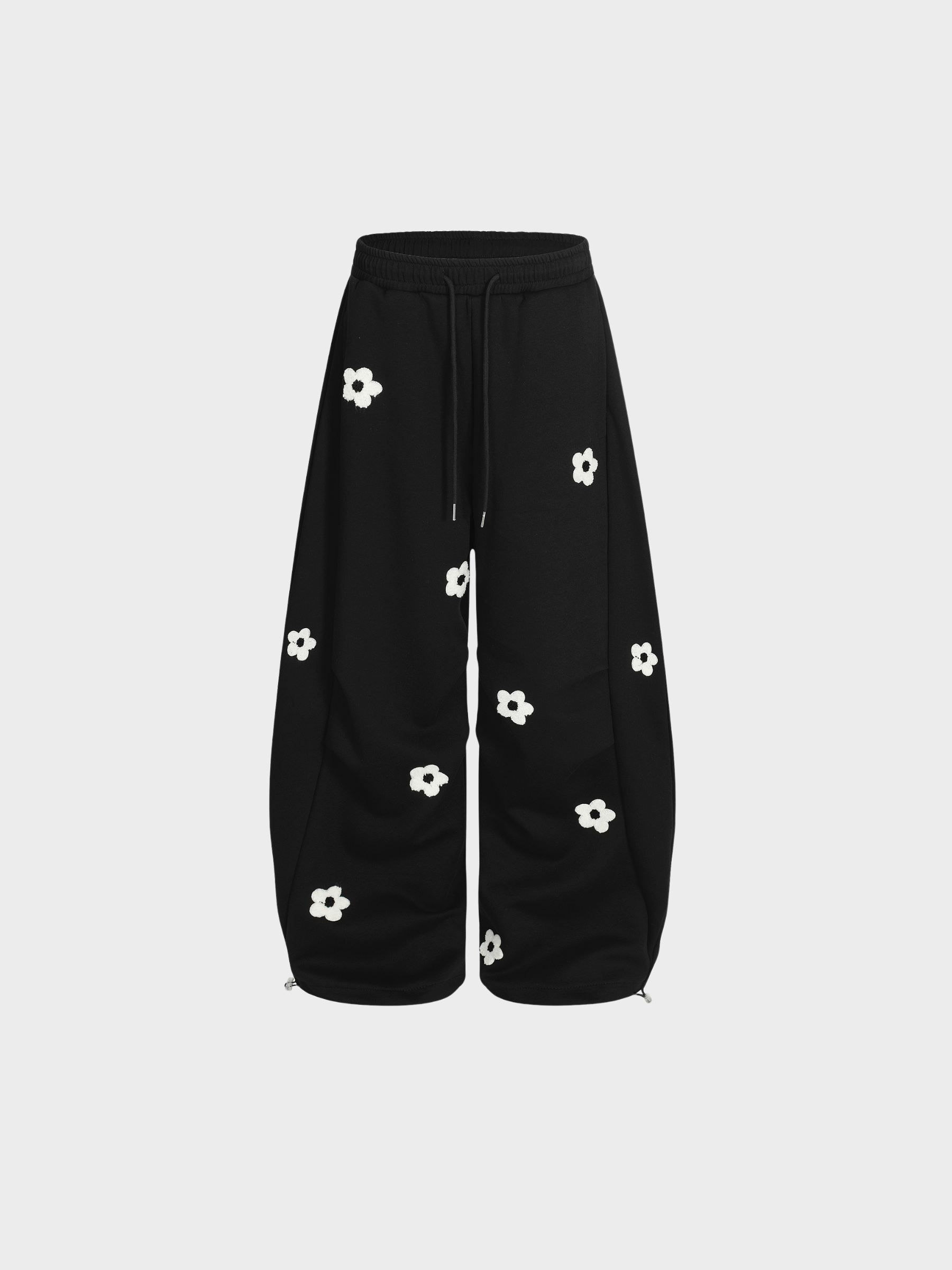 Amalfi® Embroidered Bloom Barrel Sweatpants