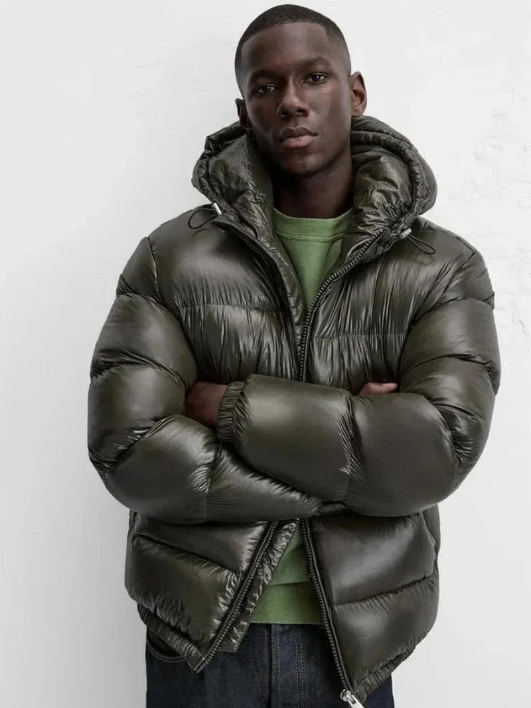 Obsidian Hooded Puffer Jacket