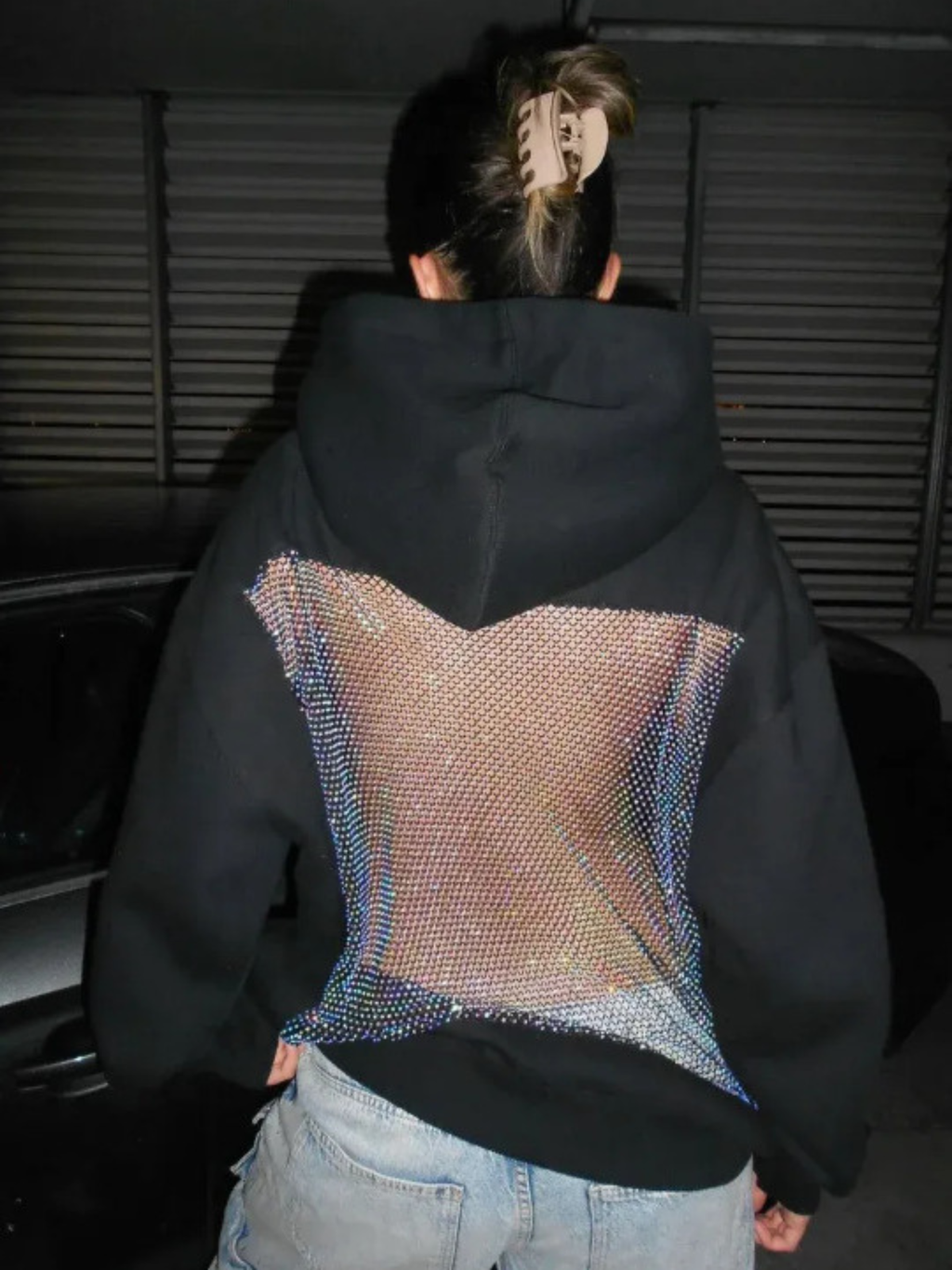 Eclipse Mesh Back Hoodie