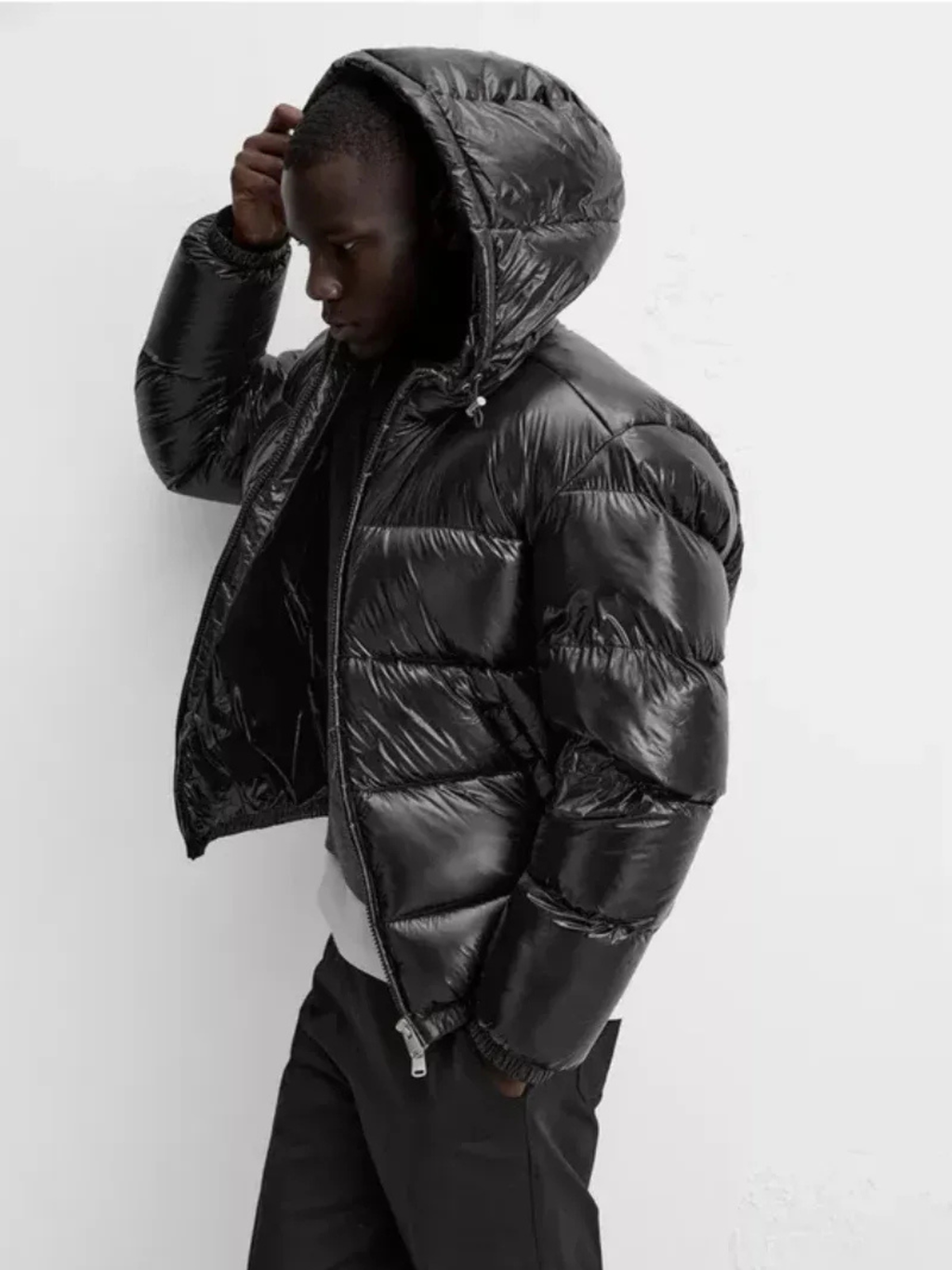 Obsidian Hooded Puffer Jacket